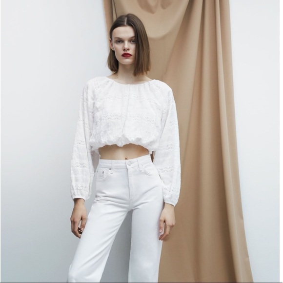 ZARA Voluminous Blouse - Picture 2 of 3